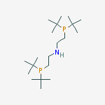 Structure of Bis[2-(di-t-butylphosphino)ethyl]amine, min. 97%