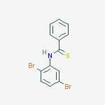 Structure of N-(2,5-Dibromophenyl)benzothioamide
