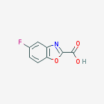 Structure of 5-FLUORO-1,3-BENZOXAZOLE-2-CARBOXYLIC ACID