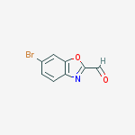 Structure of 6-BROMOBENZO[D]OXAZOLE-2-CARBALDEHYDE