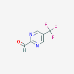 Structure of 5-(trifluoromethyl)-2-Pyrimidinecarboxaldehyde
