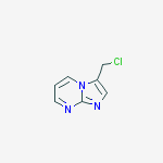 3-(chloromethyl)imidazo[1,2-a]pyrimidine结构式