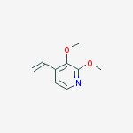 Structure of 2,3-DIMETHOXY-4-VINYLPYRIDINE