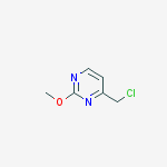 Structure of 4-(chloromethyl)-2-methoxypyrimidine