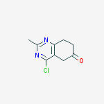 4-Chloro-2-methyl-7,8-dihydroquinazolin-6(5H)-one结构式