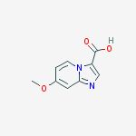 Structure of 7-Methoxyimidazo[1,2-a]pyridine-3-carboxylic acid