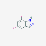 Structure of 3H-Indazol-3-one, 6-bromo-1,2-dihydro-4-nitro-
