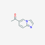 Structure of 1-(IMIDAZO[1,2-A]PYRIDIN-6-YL)ETHANONE
