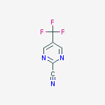 Structure of 5-(trifluoromethyl)pyrimidine-2-carbonitrile