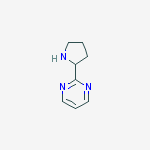 Structure of 2-(2-Pyrrolidinyl)pyrimidine