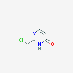 Structure of 2-(chloromethyl)pyrimidin-4-ol