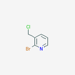 Structure of 2-Bromo-3-(chloromethyl)pyridine