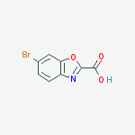 Structure of 6-BROMO-BENZOOXAZOLE-2-CARBOXYLIC ACID