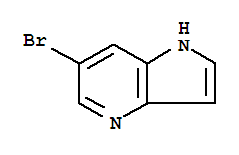 Structure of 6-BROMO-1H-PYRROLO[3,2-B]PYRIDINE