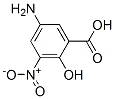Structure of 5-Amino-2-hydroxy-3-nitrobenzoic acid