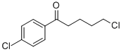 5-CHLORO-1-(4-CHLOROPHENYL)-1-OXOPENTANE结构式