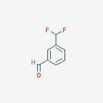 3-(Difluoromethyl)benzaldehyde结构式