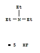Structure of TRIETHYLAMINE PENTAHYDROFLUORIDE