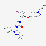 Structure of Pexmetinib(ARRY-614)