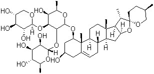 Structure of OPHIOPOGONIN D