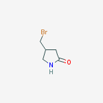 Chemical structure of 4-(broMoMethyl)-2-Pyrrolidinone