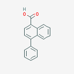 Structure of 4-Phenylnaphthalene-1-carboxylic acid