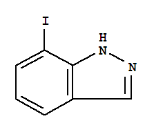 Structure of 7-IODO (1H)INDAZOLE