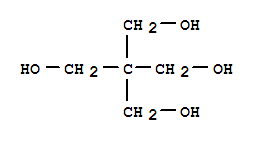 Structure of Rosin acid, fumarated ester with pentaerythritol