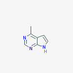 Structure of 4-methyl-7H-pyrrolo[2,3-d]pyrimidine