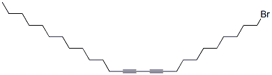 Structure of 1-BROMO-10,12-PENTACOSADIYNE