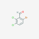 Structure of 6-bromo-2,3-dichlorobenzaldehyde