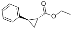 Structure of ETHYL TRANS-2-PHENYLCYCLOPROPANECARBOXYLATE