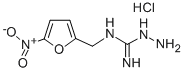 1-(5-硝基亚糠基)氨基盐酸胍结构式