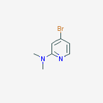 Structure of 4-BROMO-2-(DIMETHYLAMINO)PYRIDINE