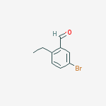 Structure of 5-bromo-2-ethylbenzaldehyde