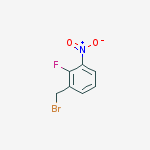 Structure of 2-fluoro-3-nitrobenzyl bromide