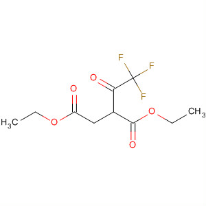 Structure of Butanedioic acid, (trifluoroacetyl)-, diethyl ester