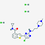 Structure of LY2409881 trihydrochloride