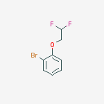 Structure of 1-Bromo-2-(2,2-difluoro-ethoxy)-benzene