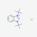 Structure of 1,3-DI-TERT-BUTYLBENZIMIDAZOLIUM CHLORIDE