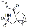 Structure of (N-CROTONYL)-(2R)-BORNANE-10,2-SULTAM