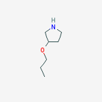 Structure of 3-PROPOXYPYRROLIDINE