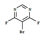Structure of 5-BROMO-4,6-DIFLUOROPYRIMIDINE