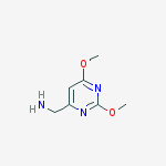 Structure of (2,6-dimethoxy-pyrimidin-4-yl)-methyl-amine