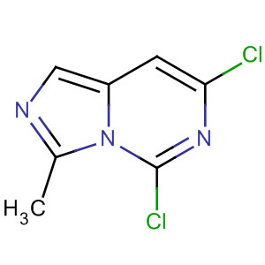 Structure of Imidazo[1,5-c]pyrimidine, 5,7-dichloro-3-methyl-