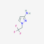 Structure of 1-(2,2,2-TRIFLUORO-ETHYL)-1H-PYRAZOL-3-YLAMINE