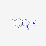 Structure of 2-AMino-6-iodo-iMidazo[1,2-a]pyridine
