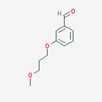 Structure of 3-(3-Methoxypropoxy)benzaldehyde
