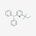 Structure of 2-tert-Amyl-6-(diphenylphosphino)pyridine,  ALPYPHOS