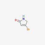 3-bromo-1,2-dihydropyrrol-5-one结构式